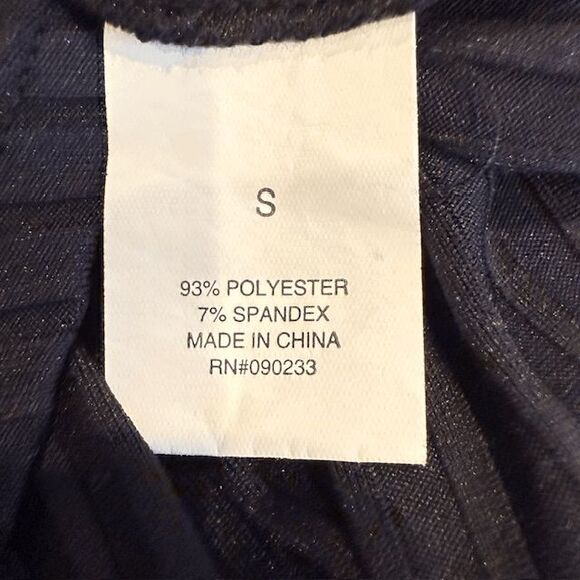 Kendall & Kylie V-Neck Long Sleeve Choker Neck Skater Black Mini Dress Small - Picture 7 of 12